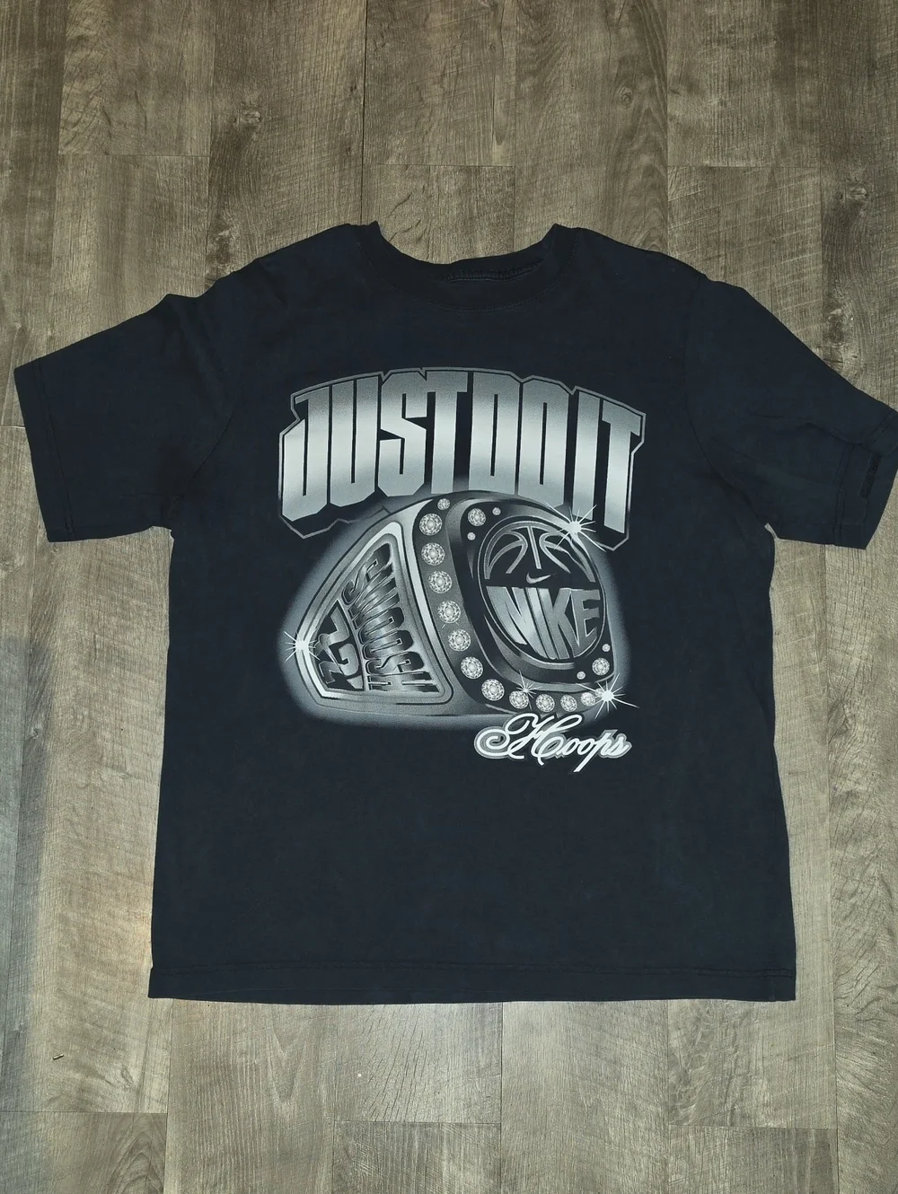 Women's Nike Graphic Oversuzed 'Just Do It' Hoops Tee